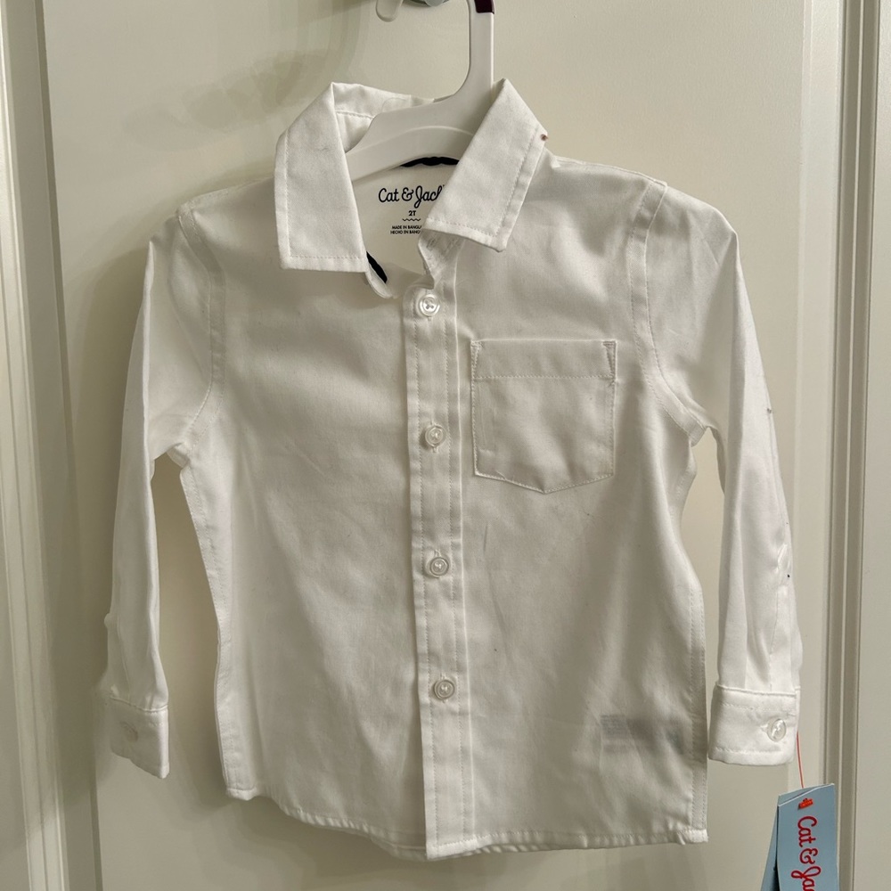 Cat & Jack 2T Boys Oxford Shirt